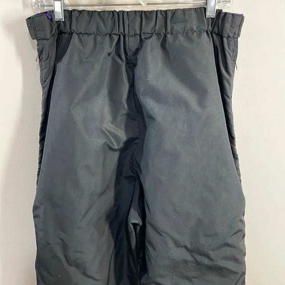 Vintage Columbia Sportswear Company Snow Ski Pants Full Side Zip Black L - Picture 5 of 16